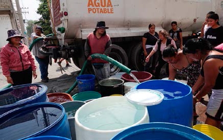 Falta de agua en México, problema que se agudiza  