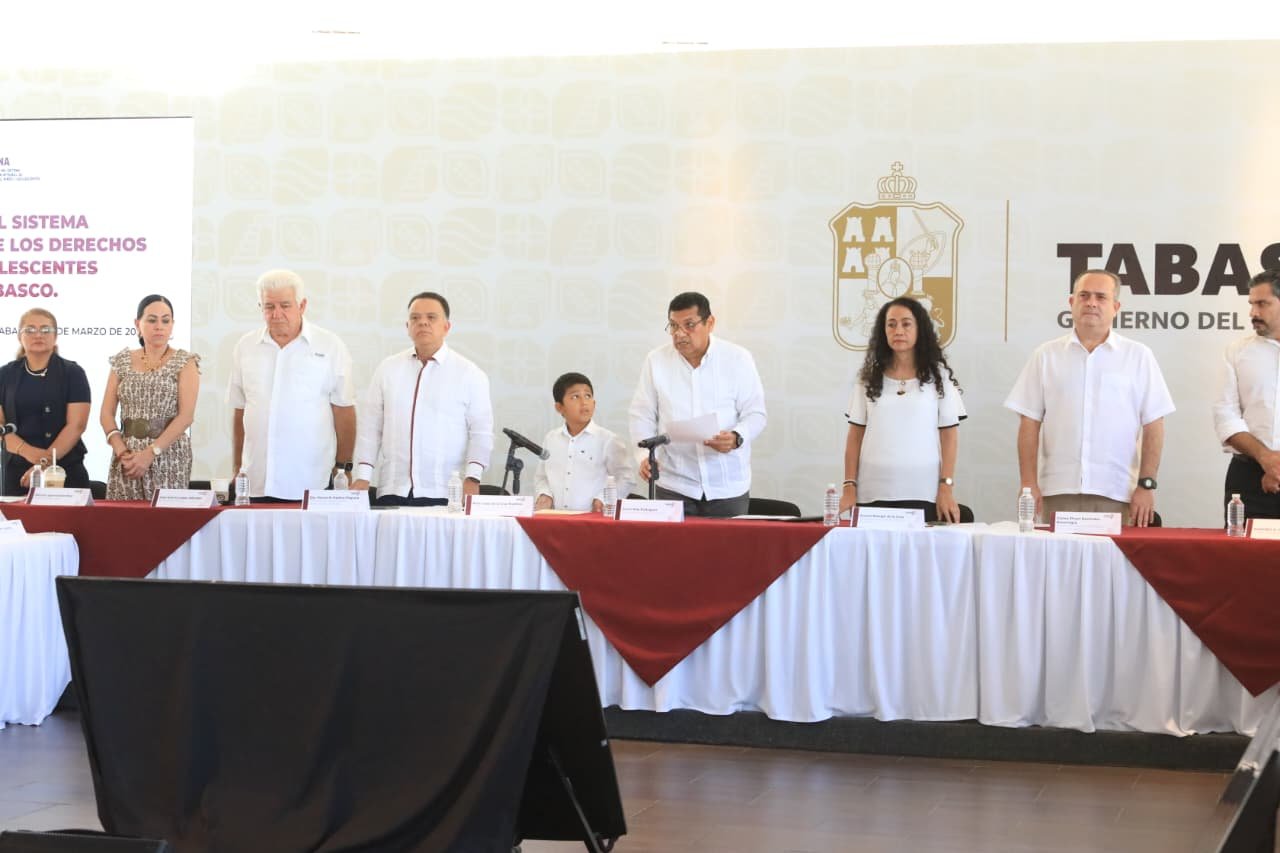 Fortalece Gobierno de Tabasco política integral en favor de la niñez