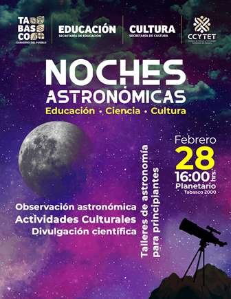 Invitan a disfrutar de la luna, las estrellas y los planetas en la “Noche Astrono?mica”