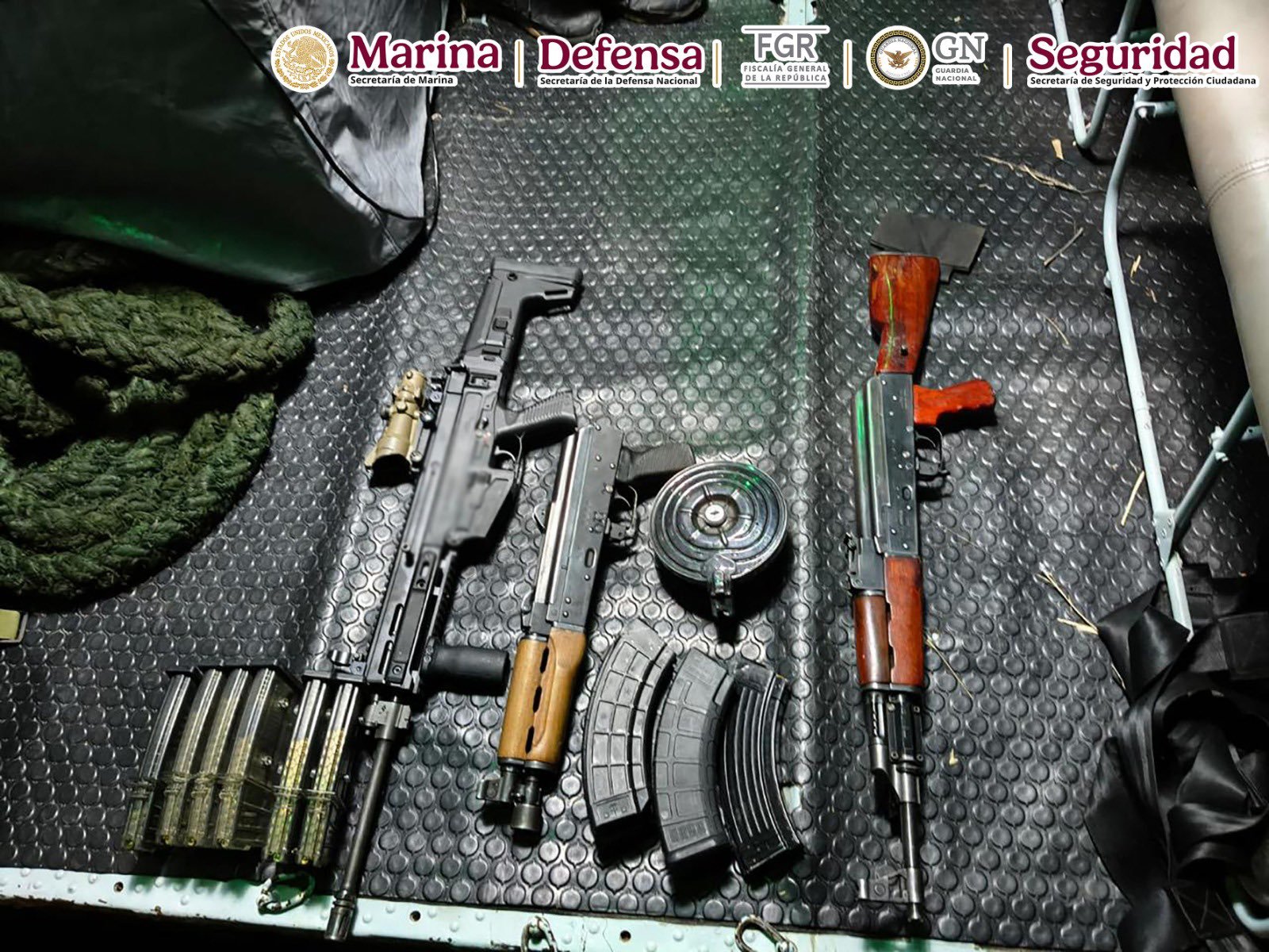 Marina y SSPC desmantelan laboratorio de drogas en Sinaloa