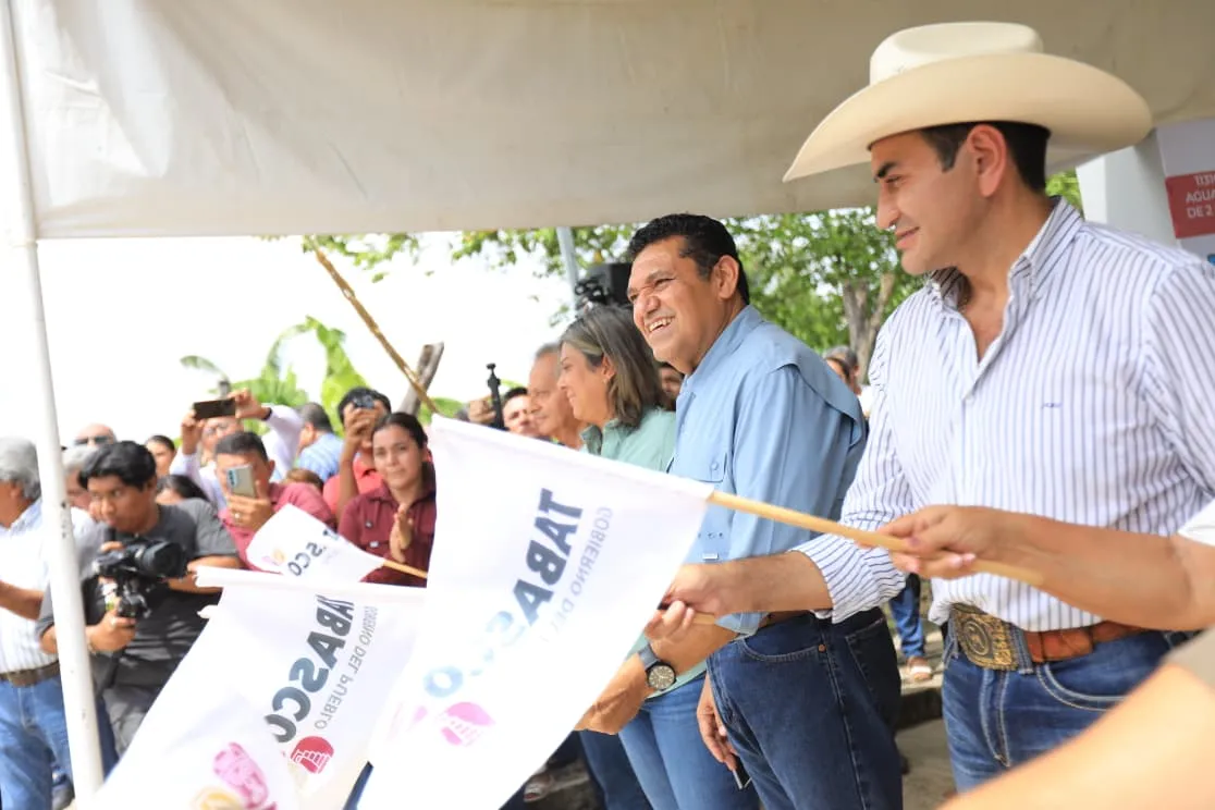 Inicia obra para garantizar agua potable en Emiliano Zapata