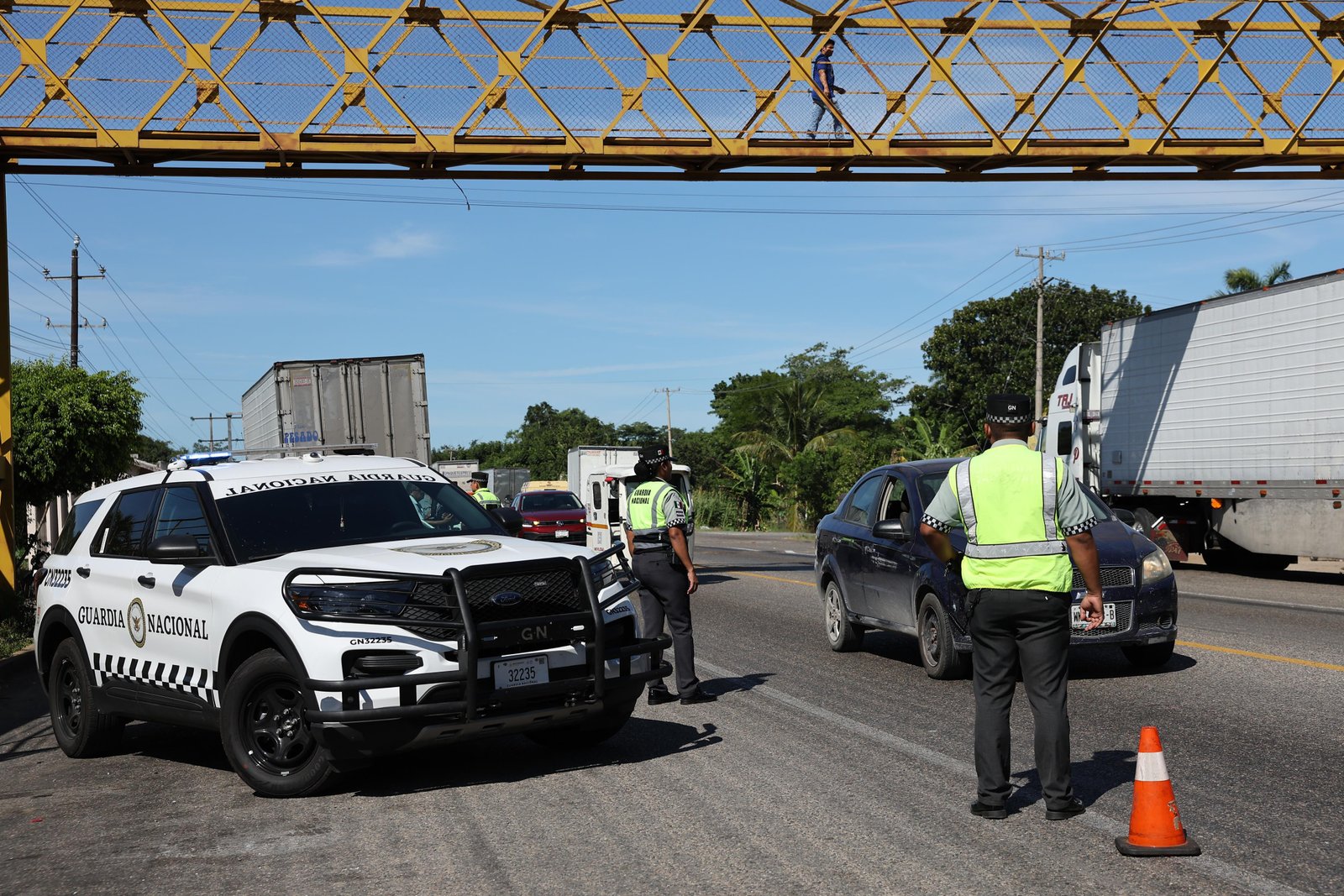 Guardia Nacional refuerza vigilancia en carreteras estatales con operativos Cinturón y Casco