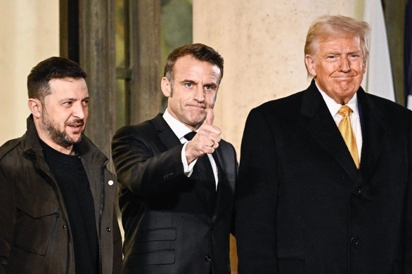 Macron se reune con Trump y Zelenski en la reapertura de Notre-Dame