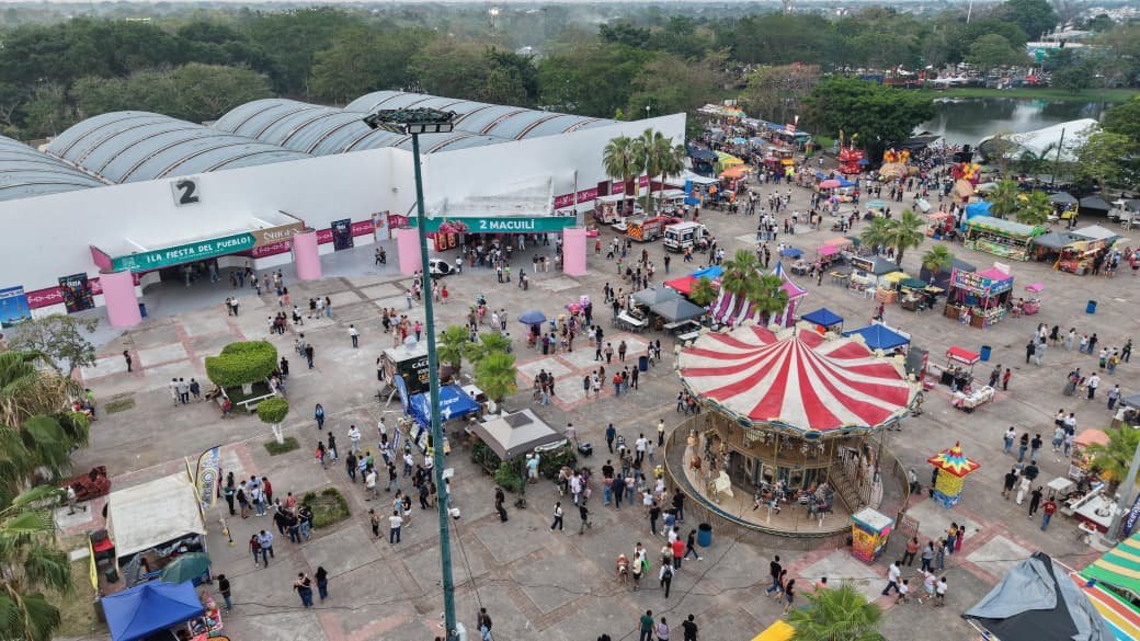 Feria Tabasco 2026 mantiene alta afluencia tras incidente