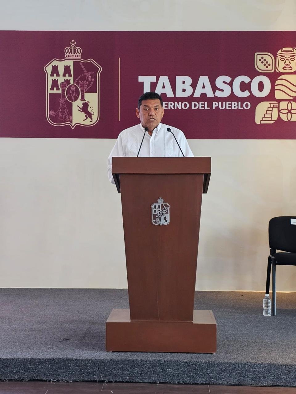 Javier May rendirá su Primer Informe de Gobierno el 9 de noviembre en Villahermosa
