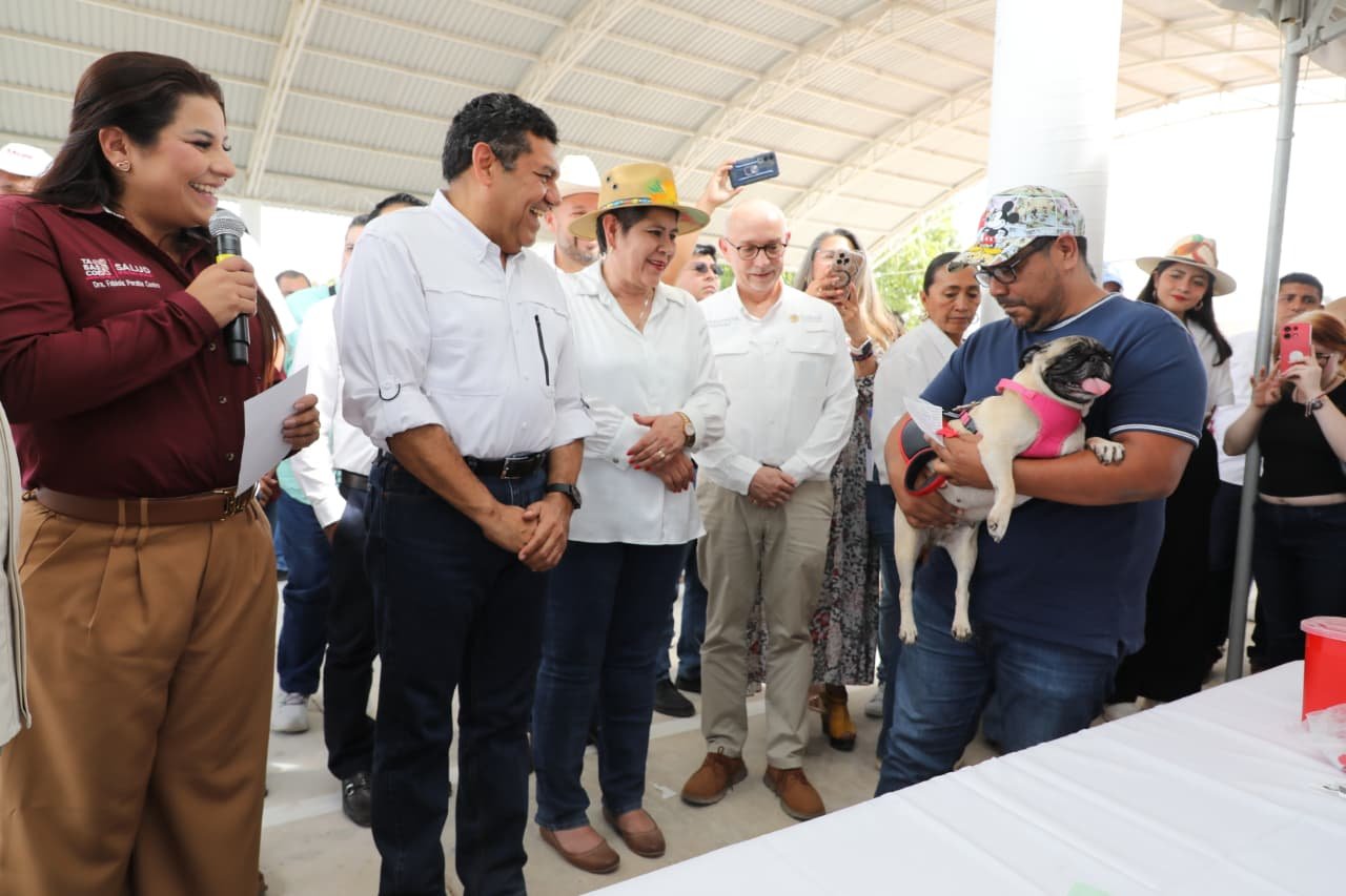 Vacunación antirrábica en Tabasco prevé 499 mil dosis en 2026
