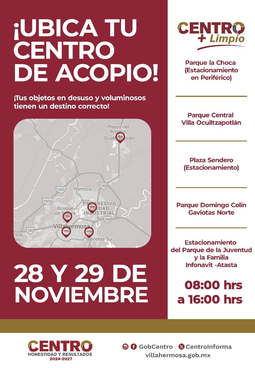 Centro activa recolección especial de muebles y electrodomésticos