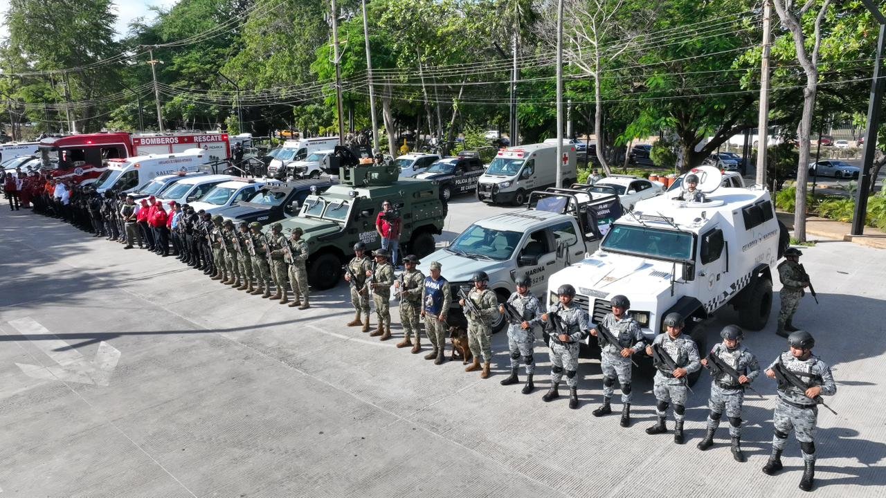 3,576 elementos garantizan la paz en Operativo Navidad Segura