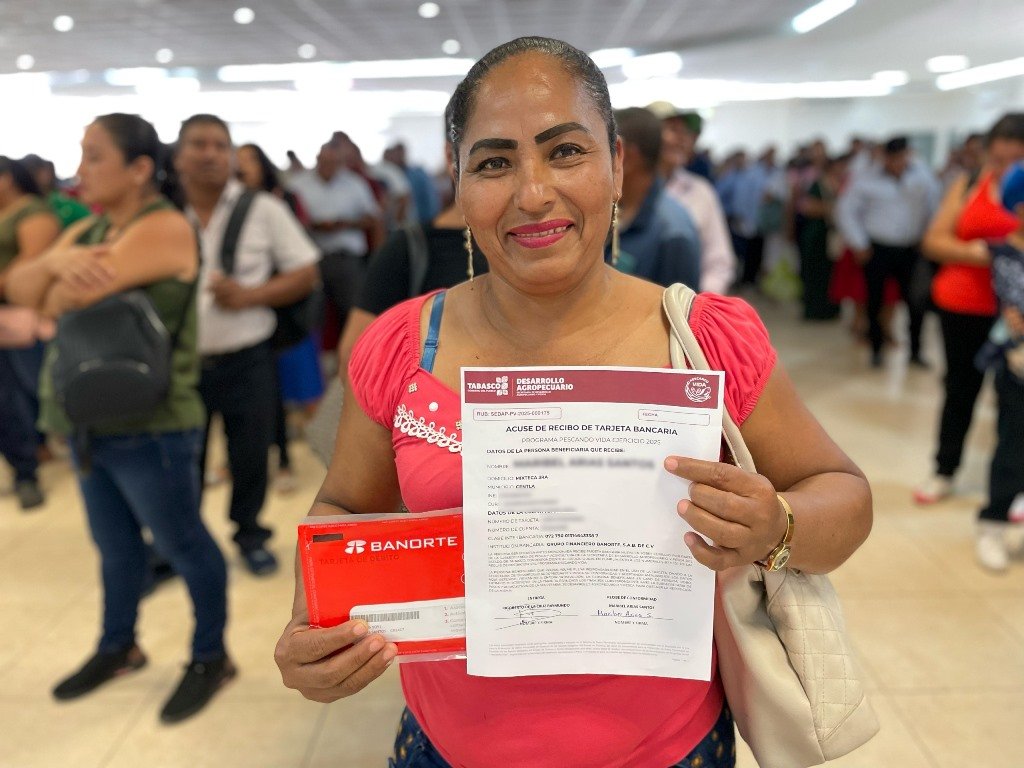 “Avanza ‘Pescando Vida’ con 600 tarjetas en Centla”