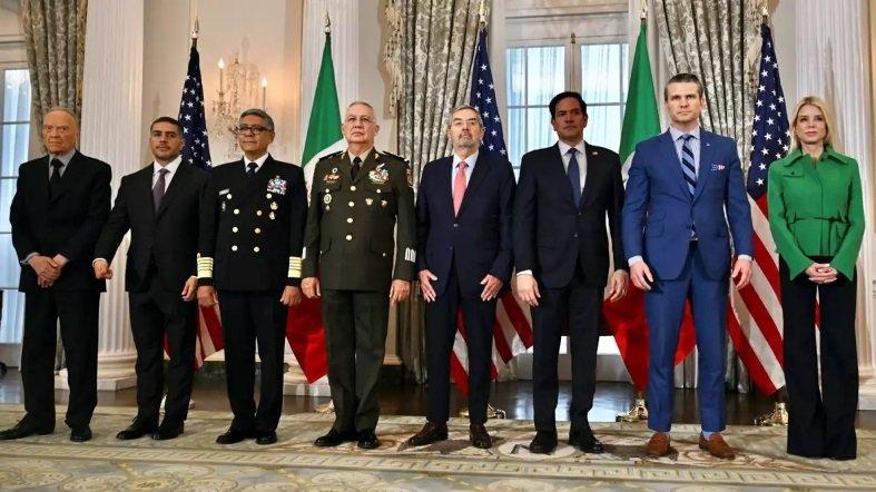 México y EU acuerdan acciones conjuntas contra el narco y drogas 