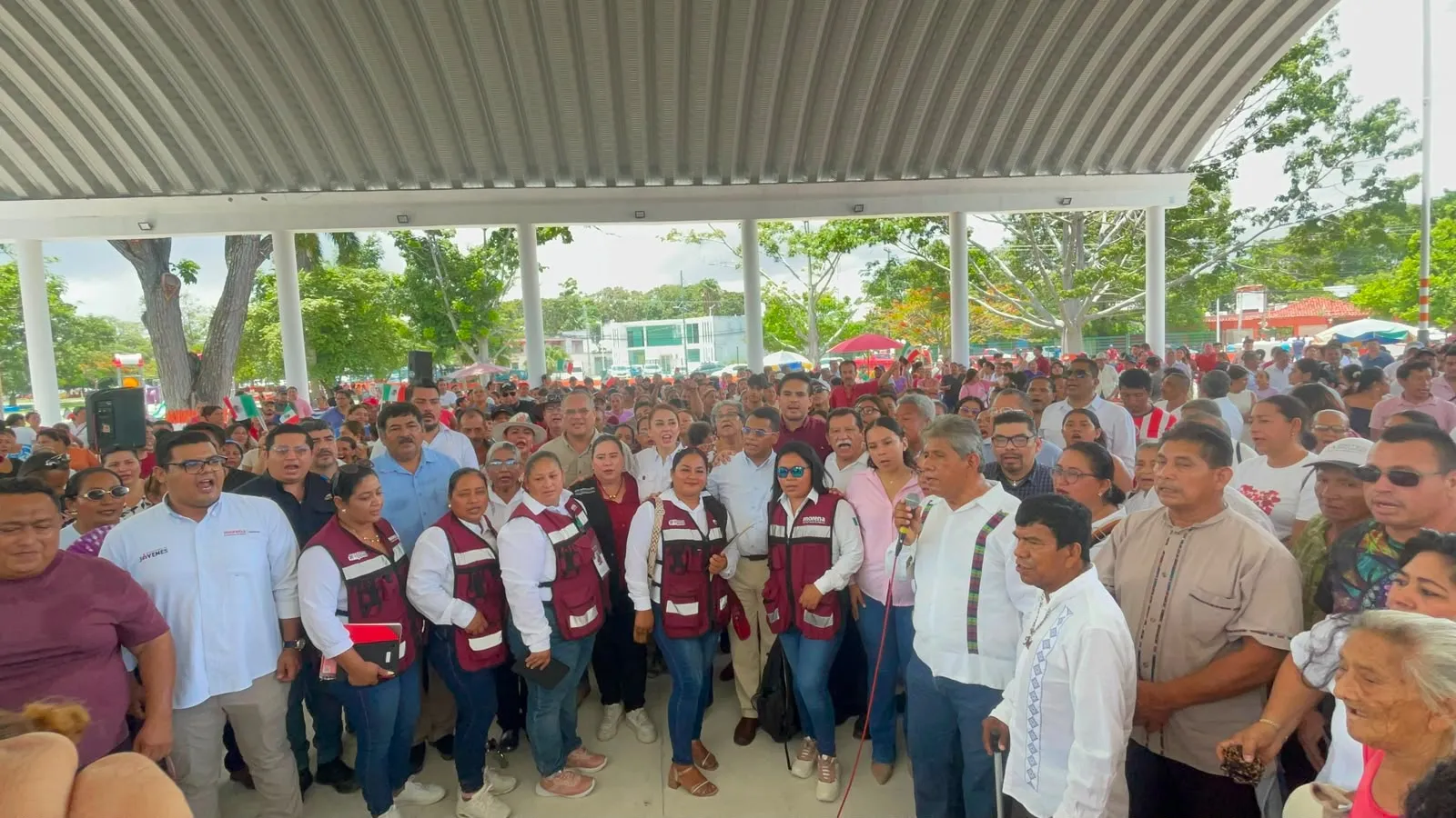 Paraíso se suma a la defensa de Morena por la soberanía