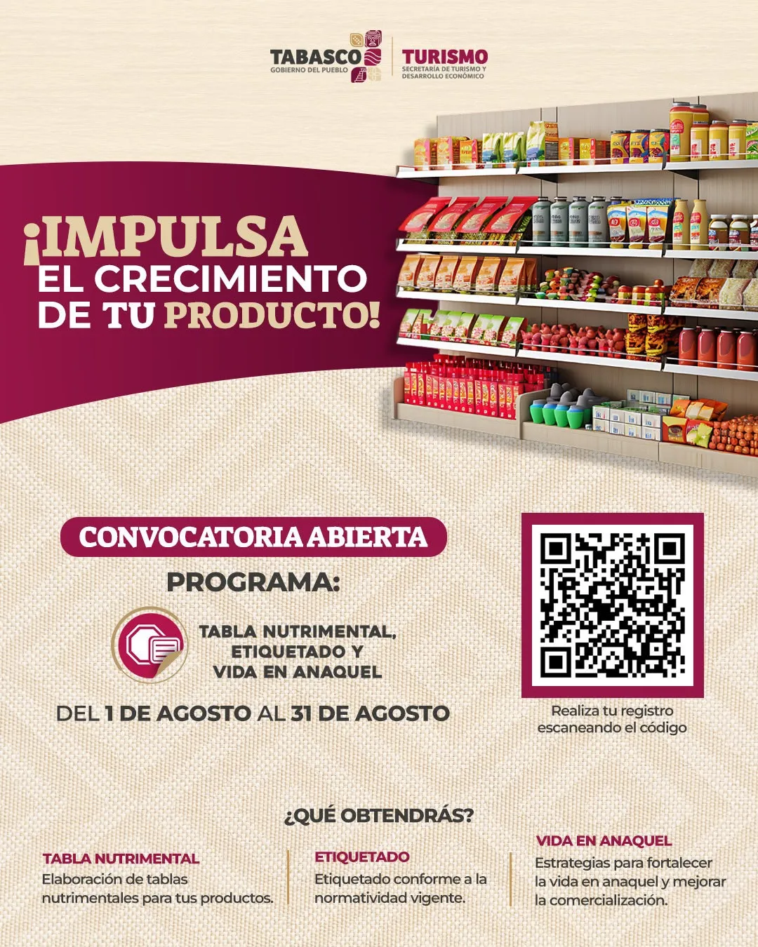 Turismo abre convocatoria para impulsar productos tabasqueños hacia nuevos mercados