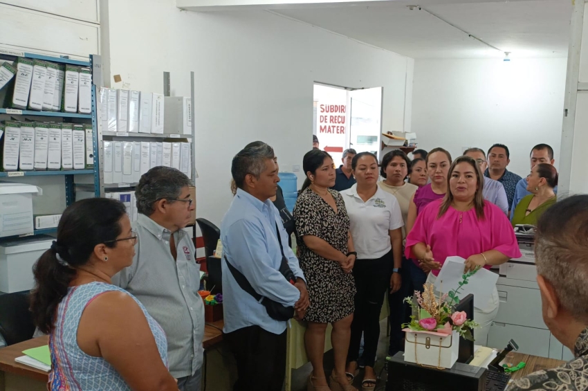 Exhorta Sandra Jiménez brindar un buen servicio al pueblo de Tenosique