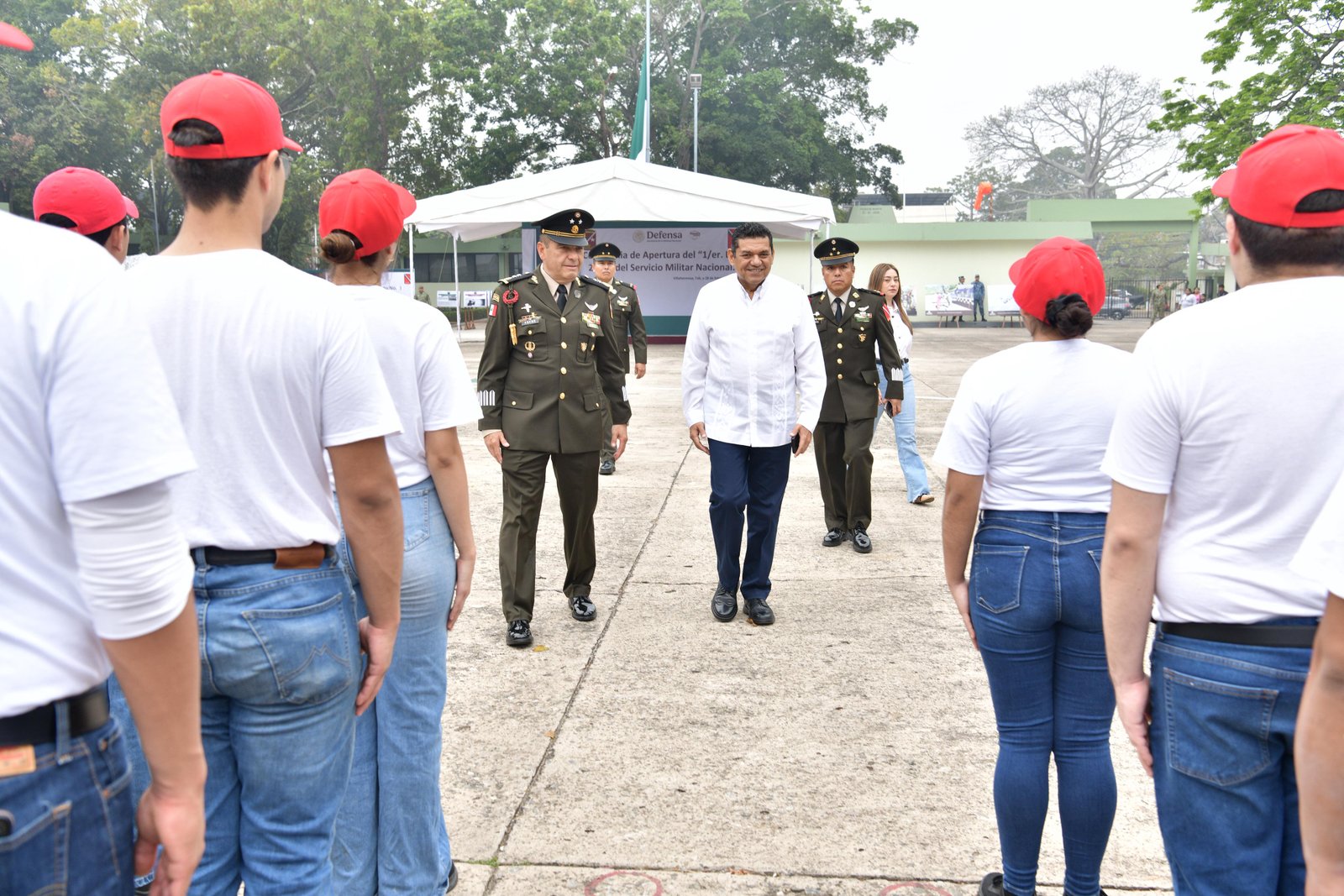 Javier May atestigua el inicio del SMN 2026 en la entidad