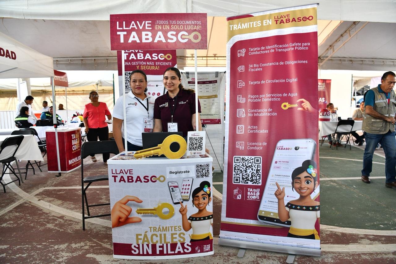 Gran aceptación de Llave Tabasco: Más de 21 mil usuarios registrados en su portal digital