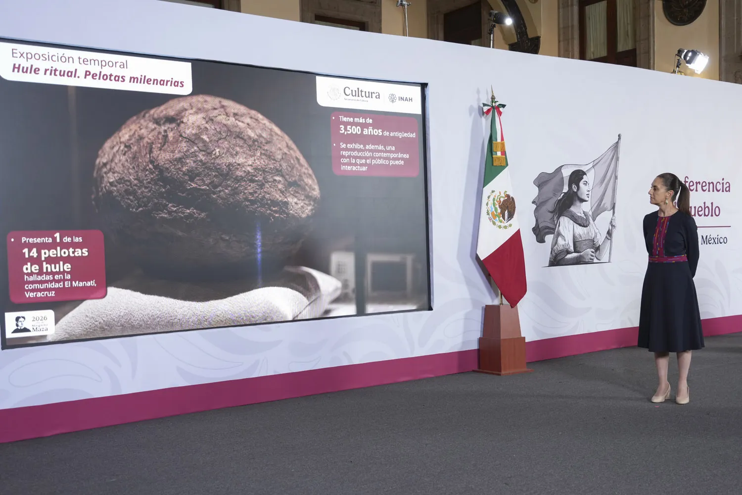 México recupera 3,716 bienes culturales en gobierno de Sheinbaum