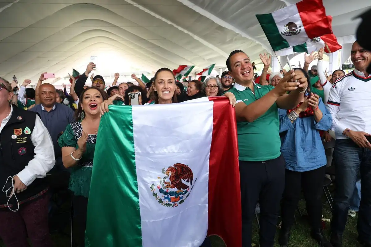México no está en caos, proyecta alegría al mundo: Sheinbaum