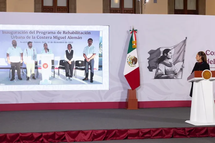 Renace la joya del Pacífico: Sheinbaum inaugura la nueva Costera de Acapulco