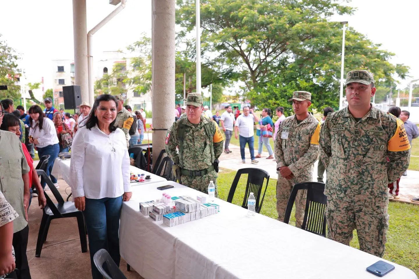 Centro +Seguro lleva alumbrado y servicios a Tierra Colorada