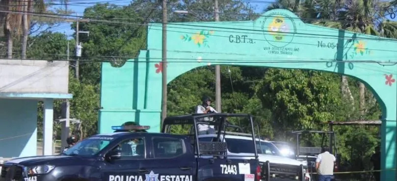 Hallan restos frente al CBTa 54 en Carlos Pellicer