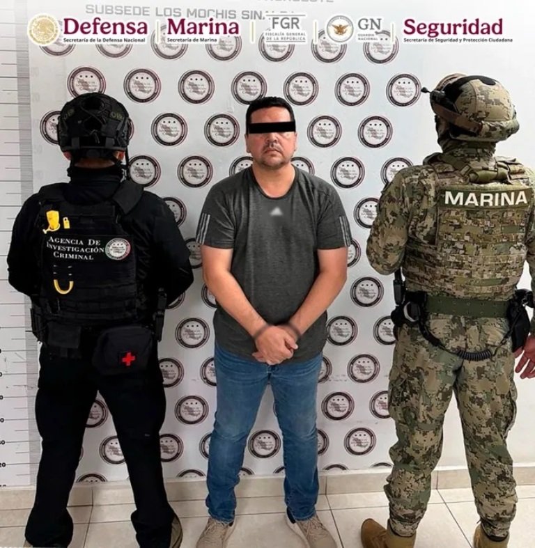 Aprehenden a traficante de fentanilo en Sinaloa
