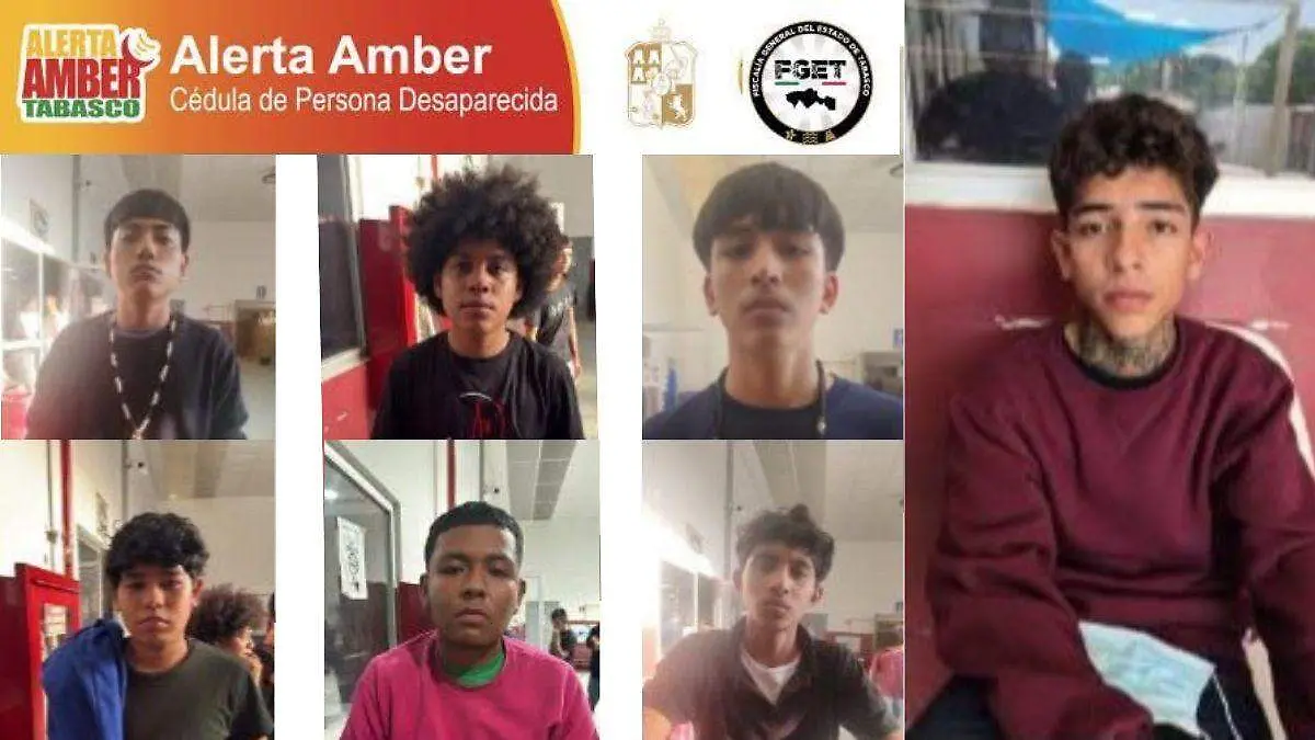 Siete alertas Amber activas en Tabasco por adolescentes foráneos desaparecidos