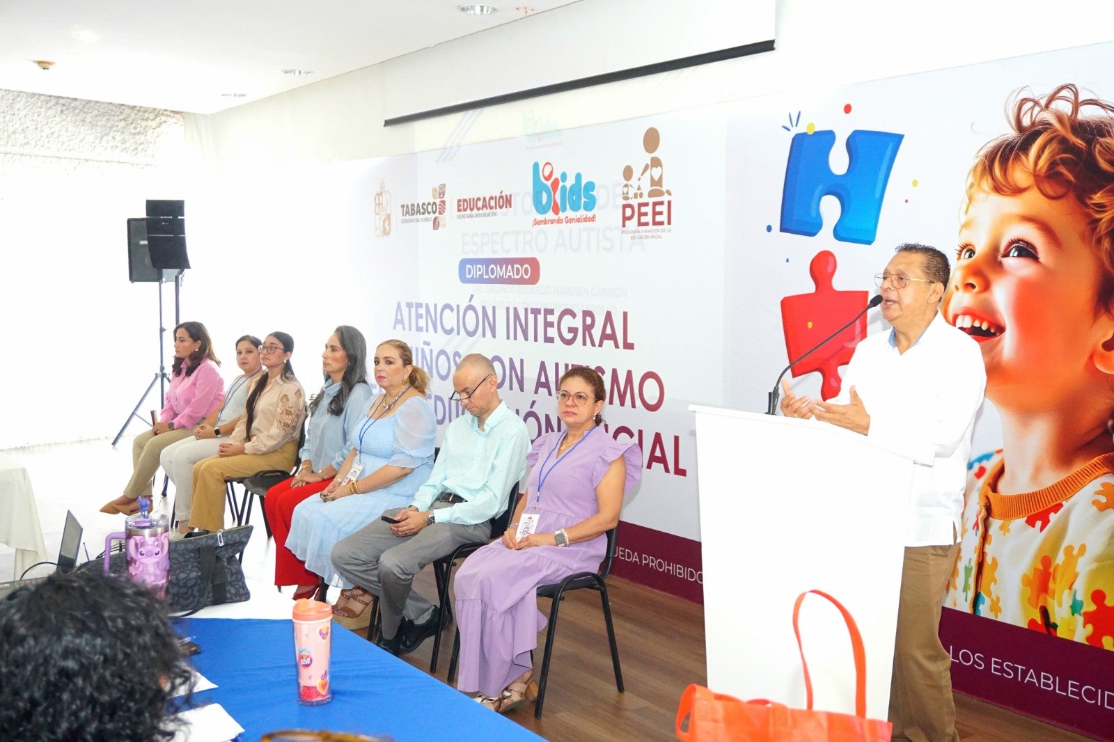 Sembrando comprensión desde la infancia, SETAB Inicia Diplomado en Autismo para los CAI de Tabasco