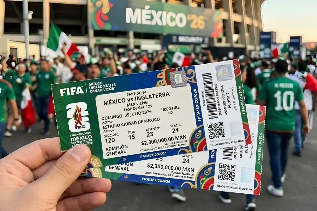 ¡Una locura! Reventa del México vs. Inglaterra cuesta como auto de lujo