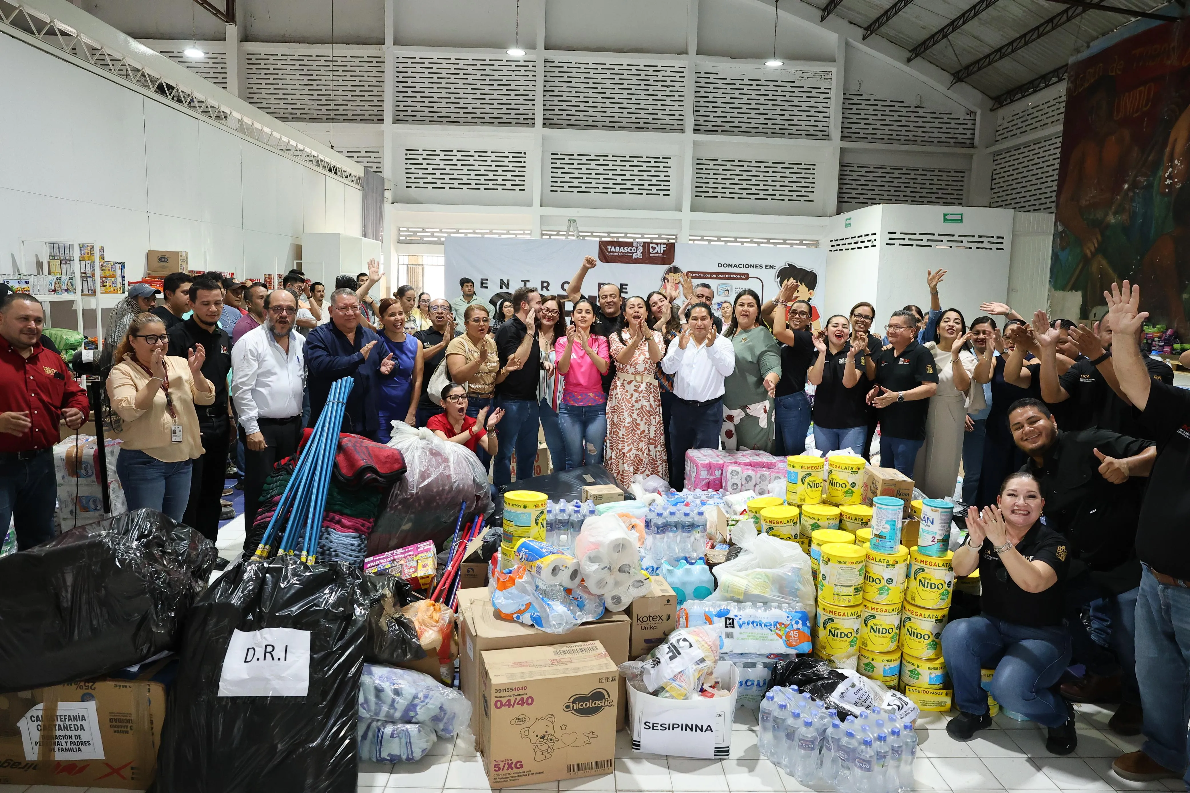 Centro de acopio para Venezuela en Tabasco recibe ayuda hasta el 4 de julio