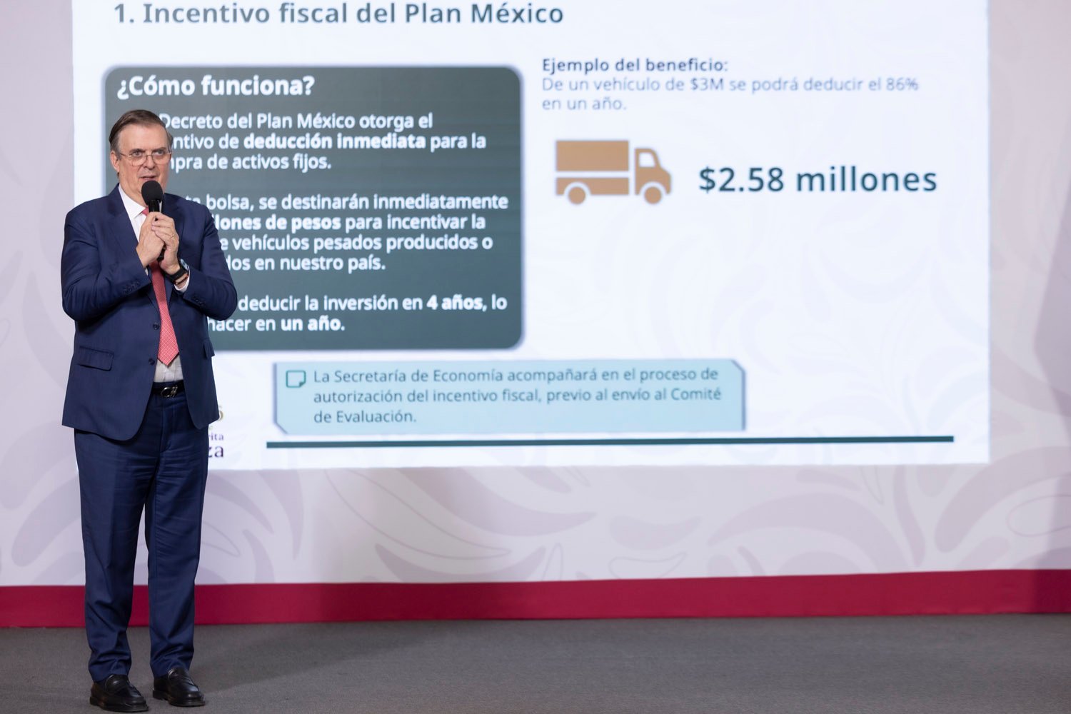 Plan México para vehículos pesados ofrece deducción en un año