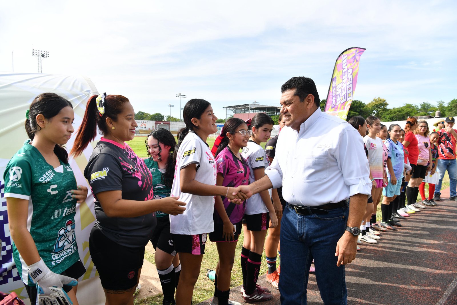 Inaugura Javier May Primera Copa Femenil de Futbol IEM 2025
