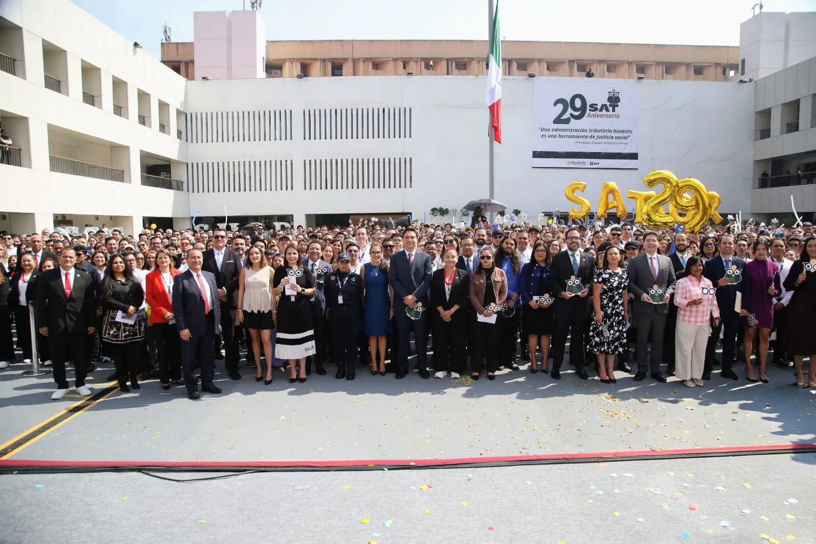 SAT celebra 29 años con recaudación y presencia récord