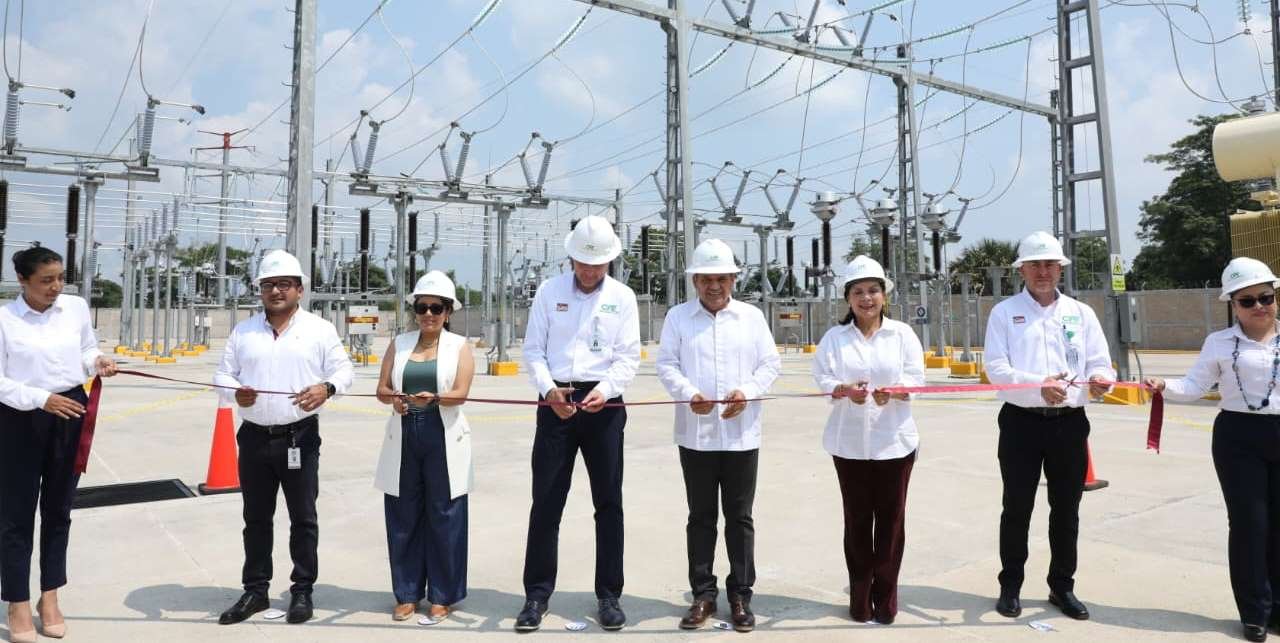 Gobiernos Federal y del Pueblo benefician a 25 mil personas de Centro con nueva subestación eléctrica