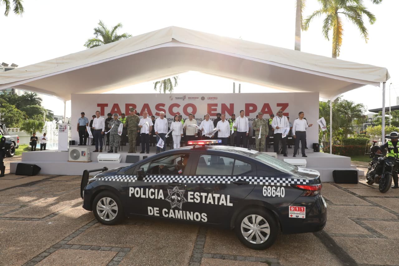 Gobierno del Pueblo "blinda" Villahermosa con 50 patrullas nuevas: Javier May