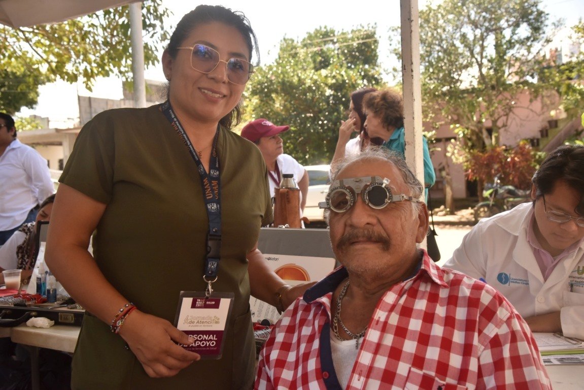 Recibe por primera vez en Benito González, la visita de un mandatario que gobierna desde el territorio