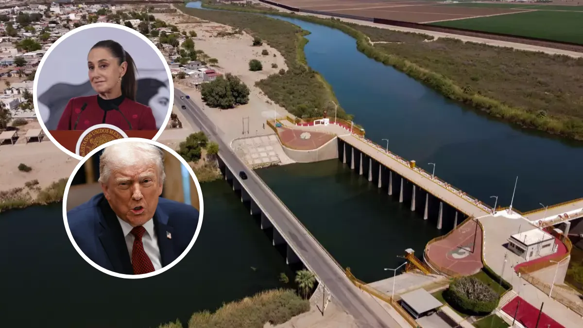 México calma a Trump: promete envío de agua a EU