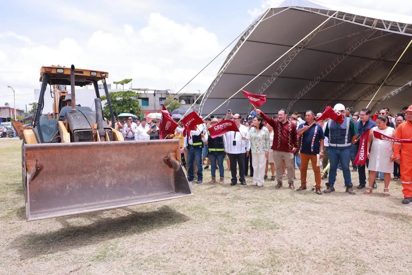 Arranca construcción del Centro Comunitario "México Imparable" en Villahermosa