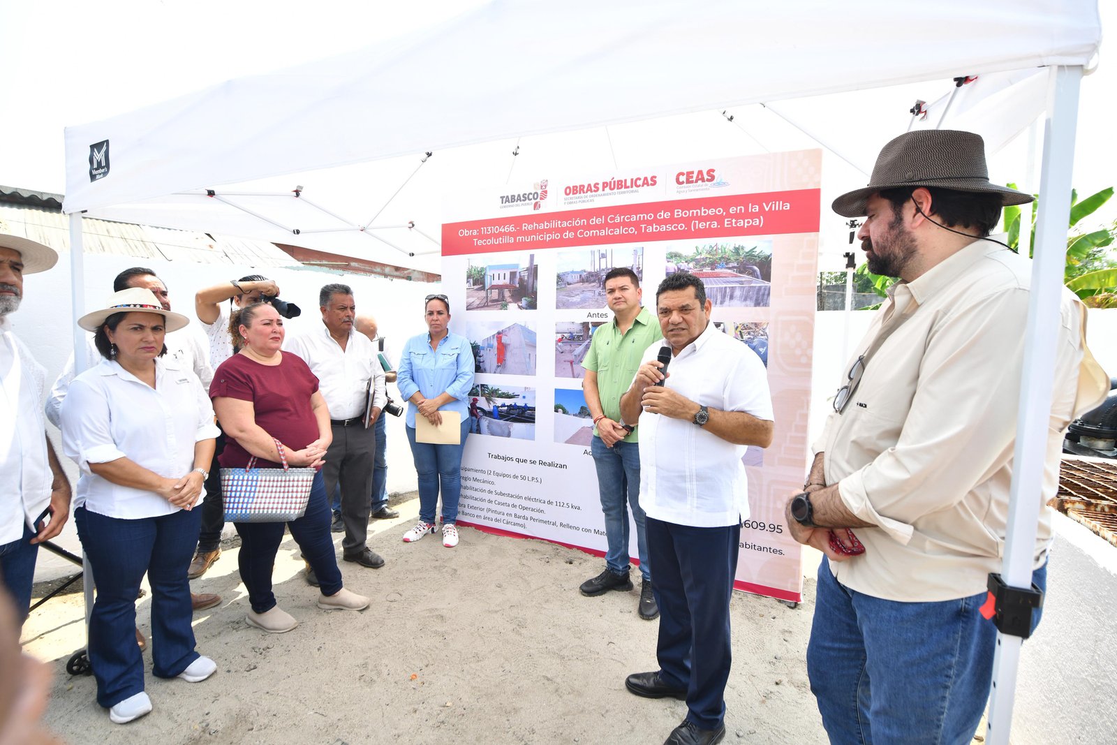  Comalcalco y todo Tabasco, se detonan empleo y bienestar con obra social: JMR