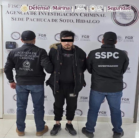 Capturan en Pachuca a fugitivo buscado por el FBI
