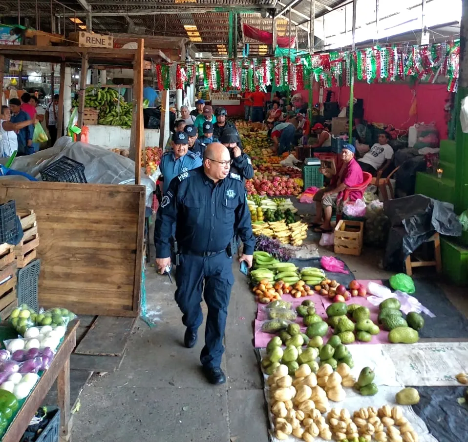 Refuerzan vigilancia en Centro y Malecón de Villahermosa