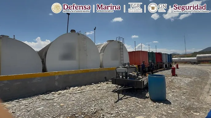 Aseguran 1.2 millones de litros de hidrocarburo ilegal en Nuevo León