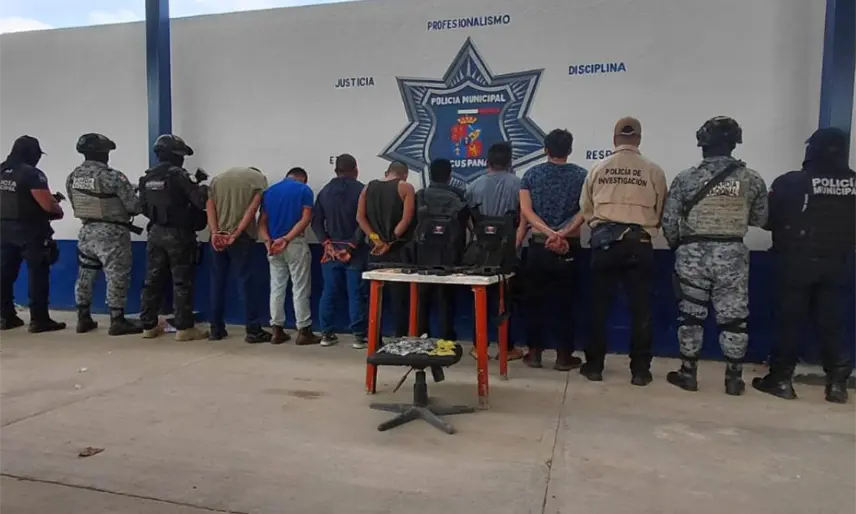 Capturan en Macuspana a célula criminal de origen centroamericano