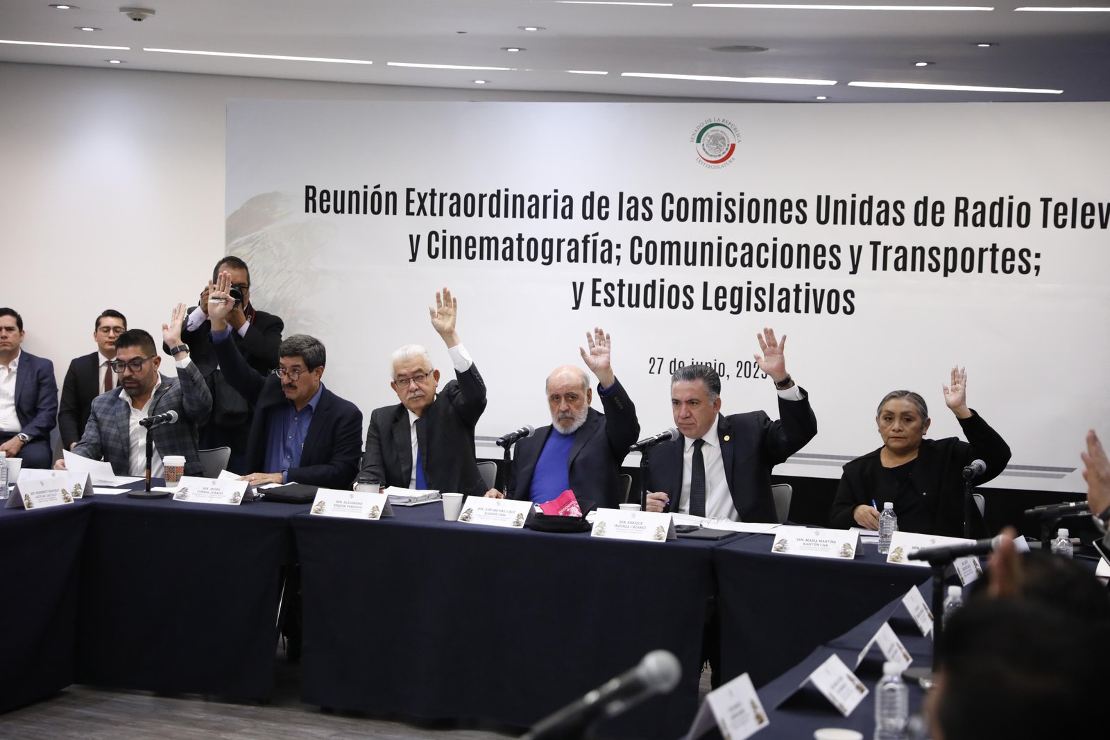Senado aprueba en comisiones la nueva Ley de Telecomunicaciones y Radiodifusión