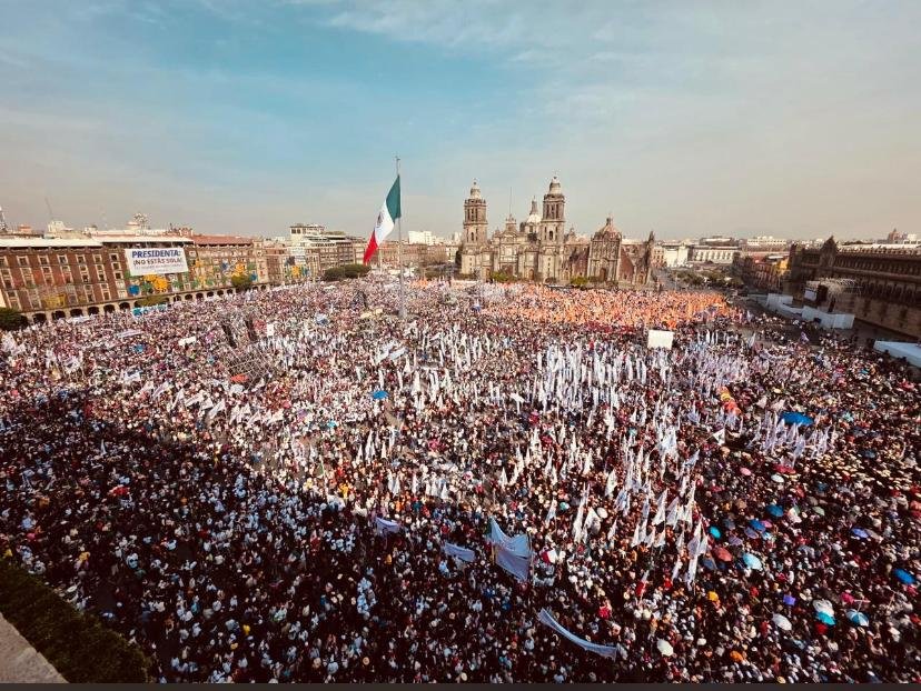 Sheinbaum: "Somos humanistas; el pueblo manda, no el dinero"