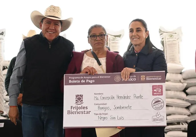 Autosuficiencia de frijol en México llega tras cosecha récord