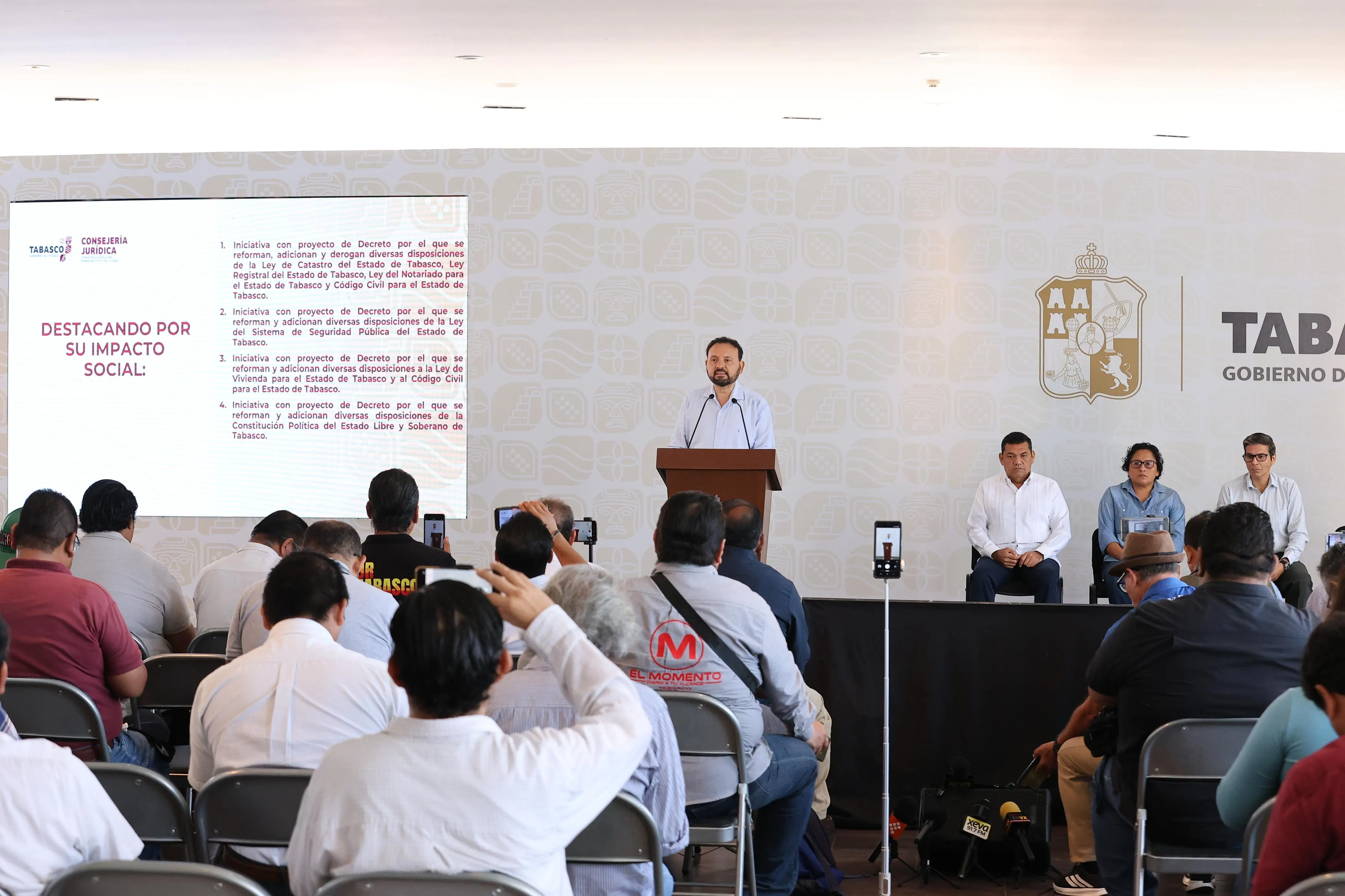 Tabasco aprueba 82 reformas legales; catastro, seguridad y vivienda, entre las más relevantes