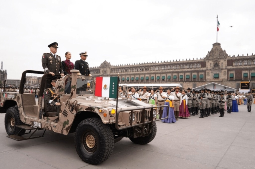 Fuerzas Armadas de México son pueblo uniformado: Sheinbaum