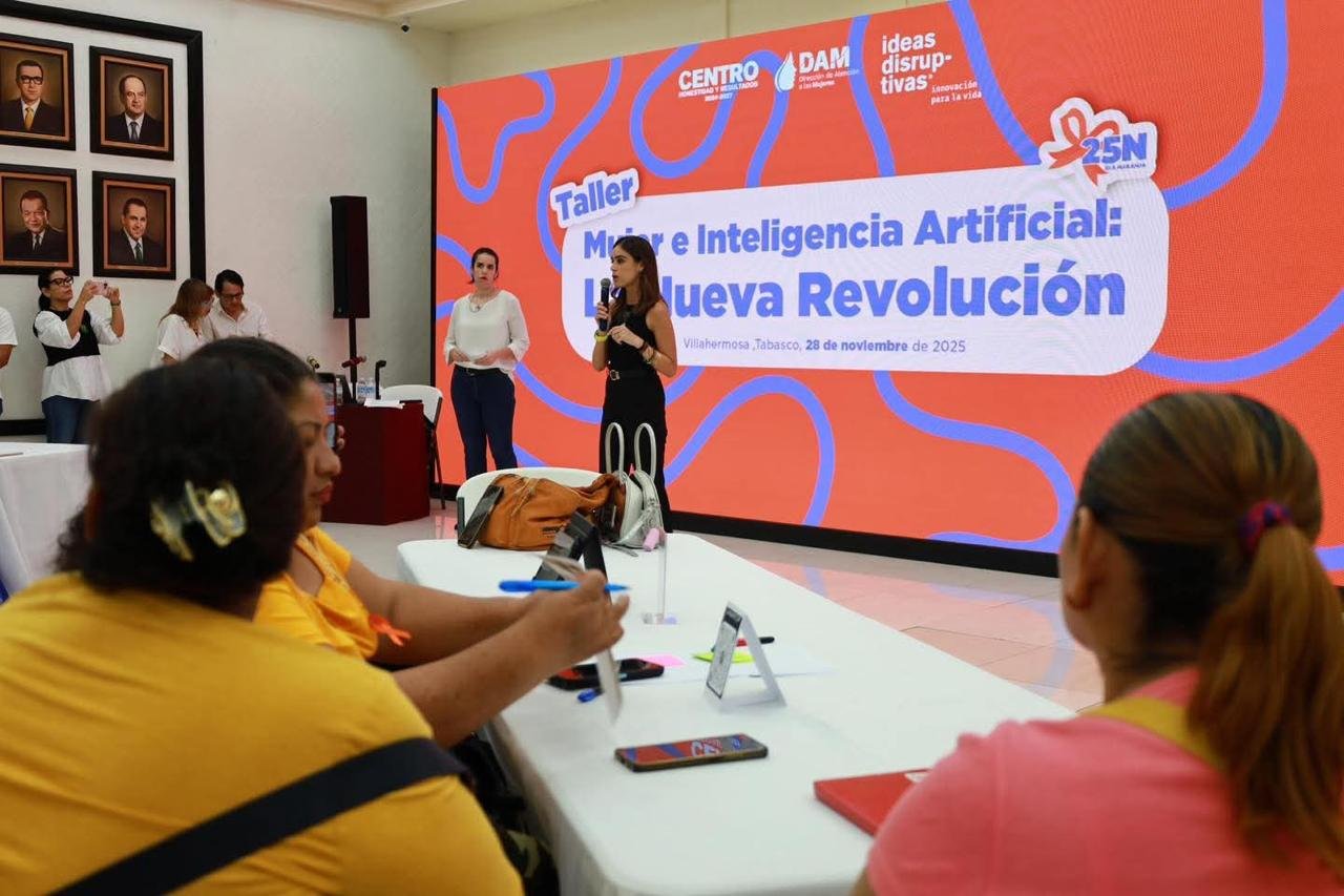 Taller de IA en Centro: qué aprendieron 70 mujeres y cómo acceder al material
