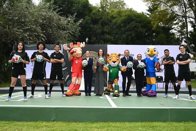 Sheinbaum: Mundial 2026, una ventana a un pueblo empoderado.