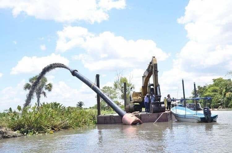 Dragado urgente en Tabasco: Río de la Sierra y compuerta Macayo